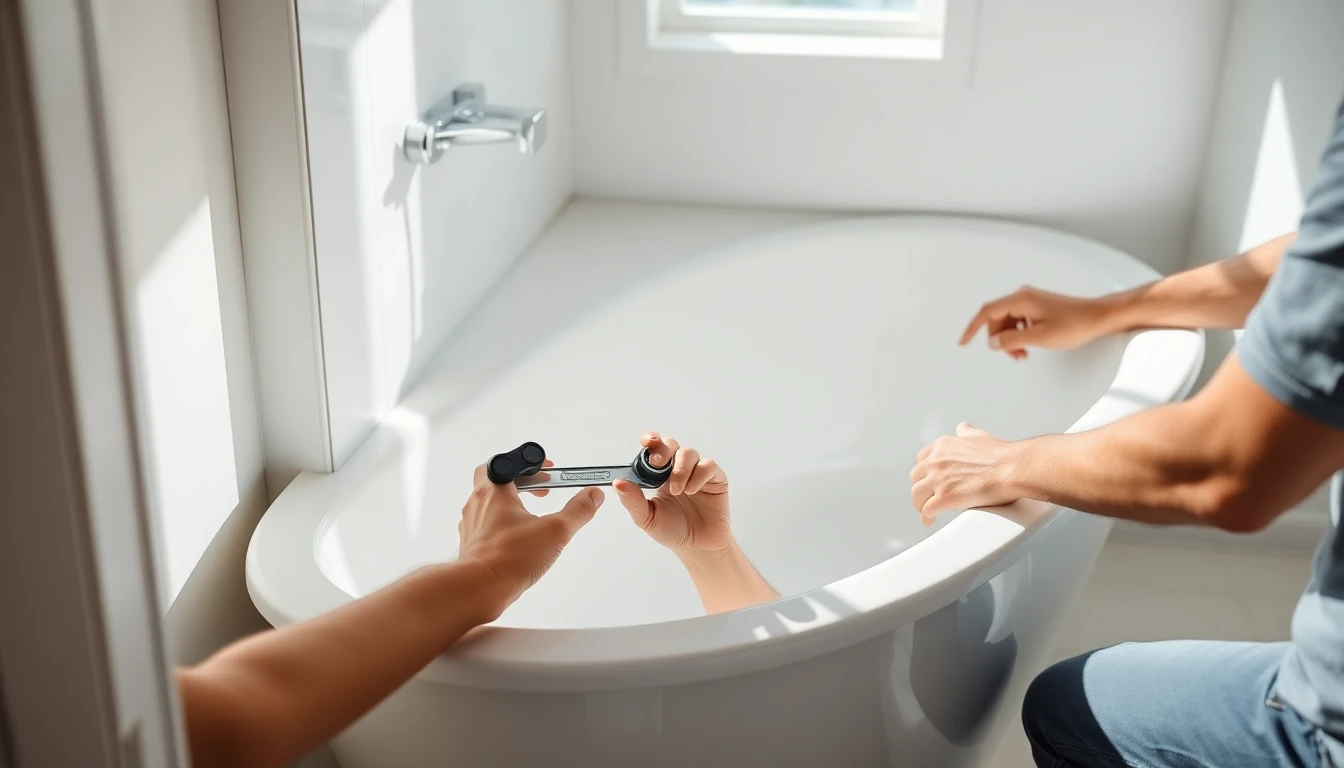 Bathtub Installation