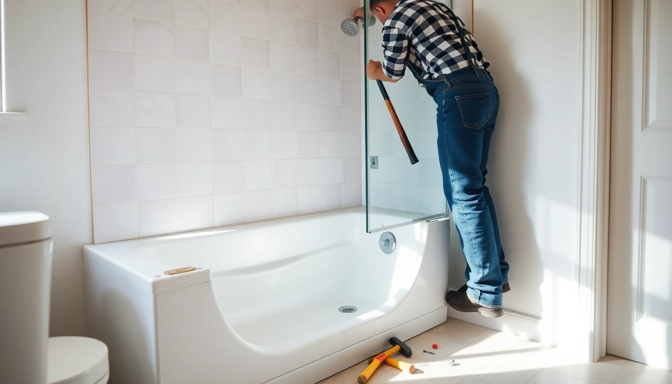 Replace Old Tub with a Shower